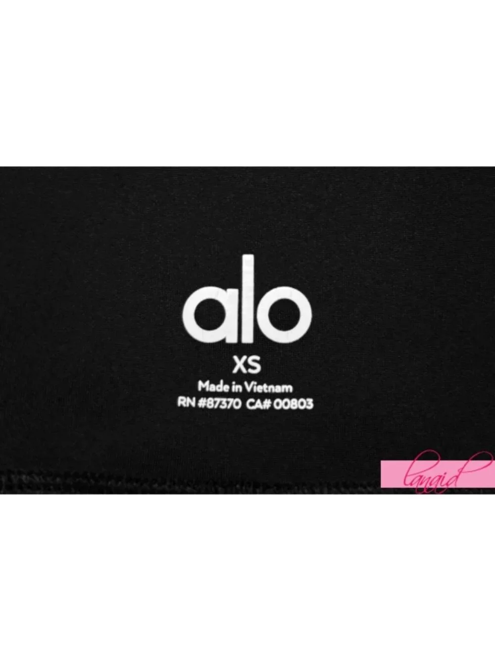Alo Airlift High-Waist Game Changer Leggings Black Hi-Rise Button Bootcut Flare